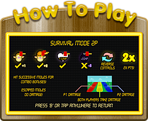 How To Play Survival Mode - 2 Player